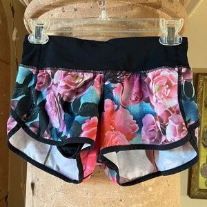 Lululemon speedy shorts size 2